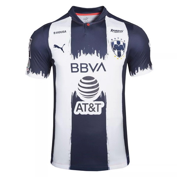 Tailandia Camiseta Monterrey 1ª Kit 2020 2021 Azul Blanco